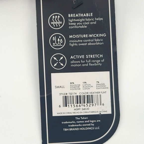 Tahari Sport Side Zip Sweatshirt - Picture 7 of 7